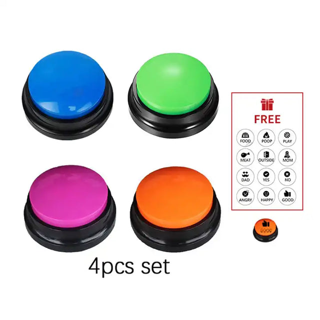 Dog Talking Button Set