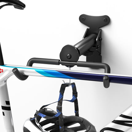 Yeabett Garage Bike Rack Wall Mount Hanger Adjustable Space Saving Horizontal Bicycle Rack for Mountain/Road/Hybrid Bikes | Secure Home Storage