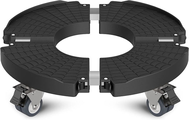 large plant pot rollers Yeabett Plant Stand with Wheels,(1Pack ),Black – yeabett