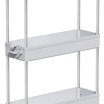 Yeabett 3 Tier Slim Rolling Storage Cart