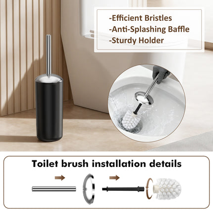 Yeabett 8/19 Pieces Bathroom Accessory Set, Bath Sets with Trash Can, Soap Dispenser and Toothbrush Holder, Soap Dish,Toilet Brush Holder for Home Washing Room