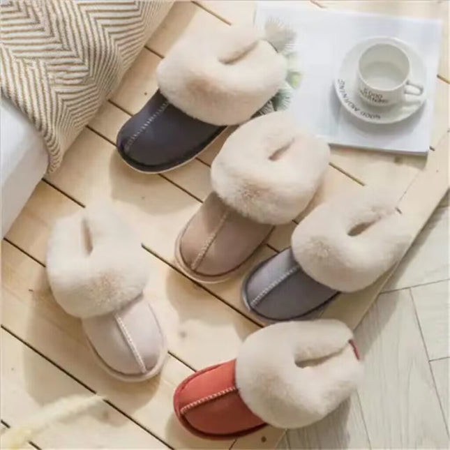 Yeabett Fluffy Soft Plush Women Slippers