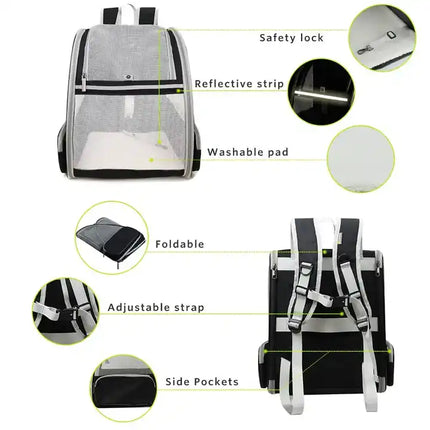 Yeabett Pet Backpack