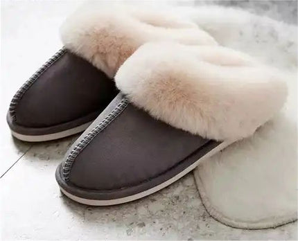 Yeabett Fluffy Soft Plush Women Slippers