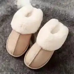 Yeabett Fluffy Soft Plush Women Slippers