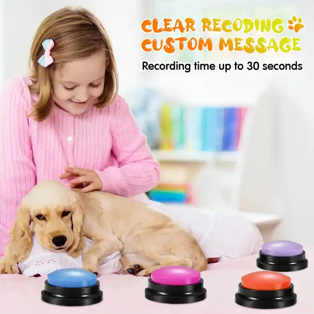 Yeabett Dog Talking Button Set